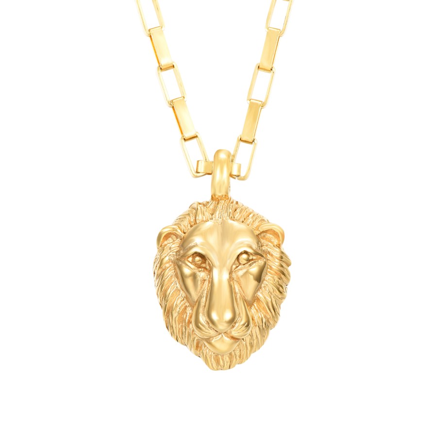 Collar León Gold