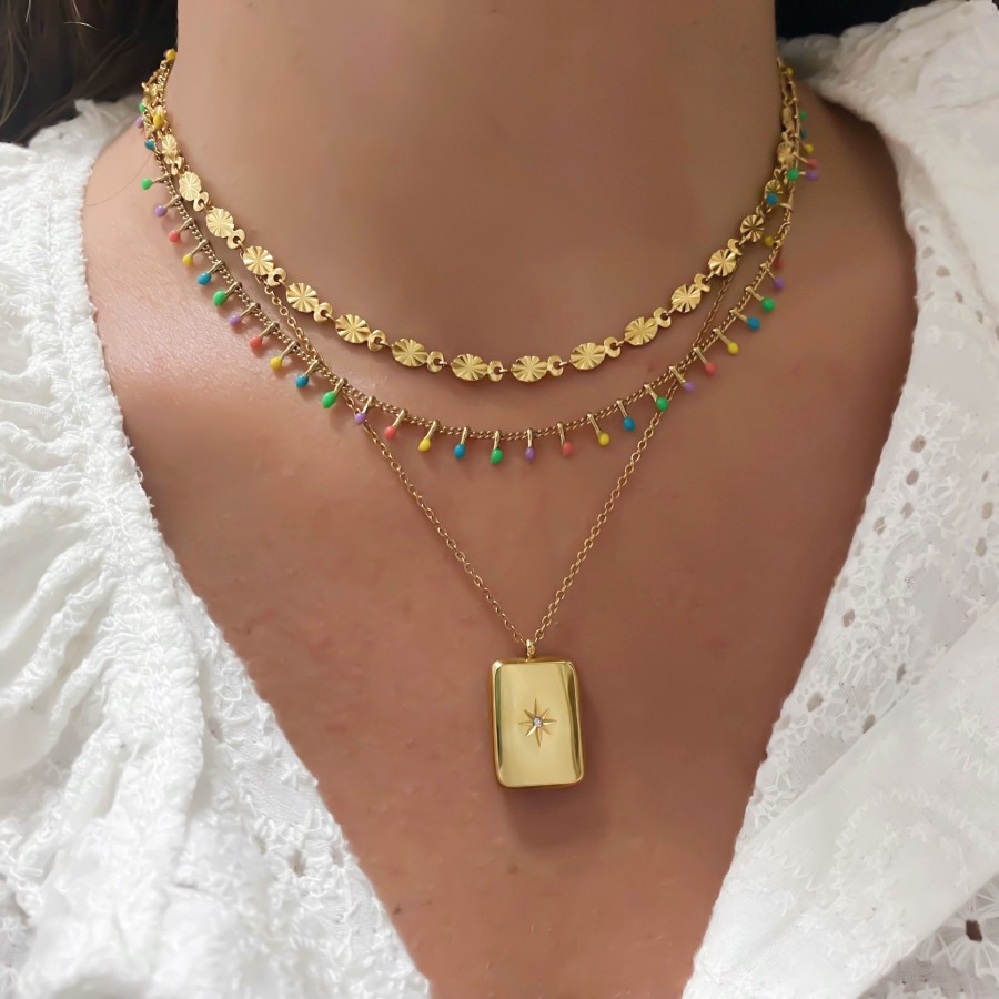 Collar Olaf Gold (Elige tu color)