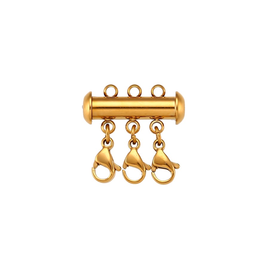 Mosquetón triple Gold