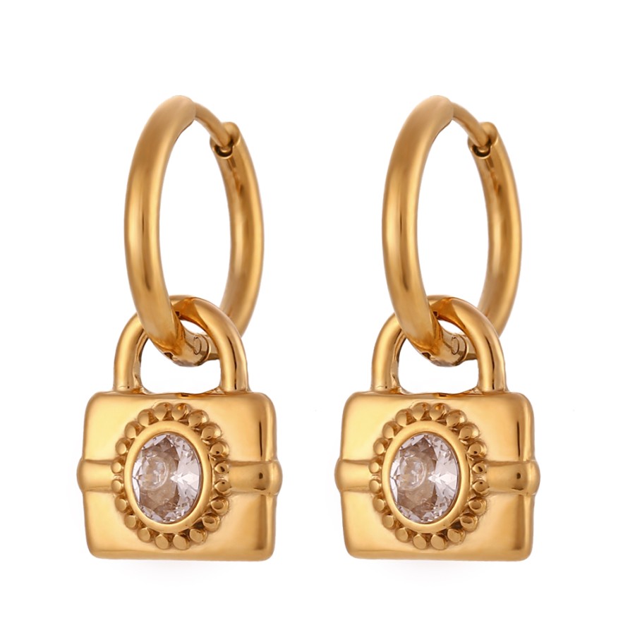 Pendientes Abraham Gold