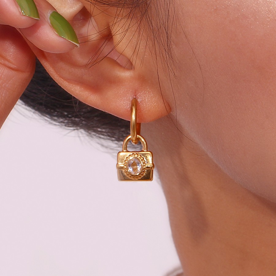 Pendientes Abraham Gold