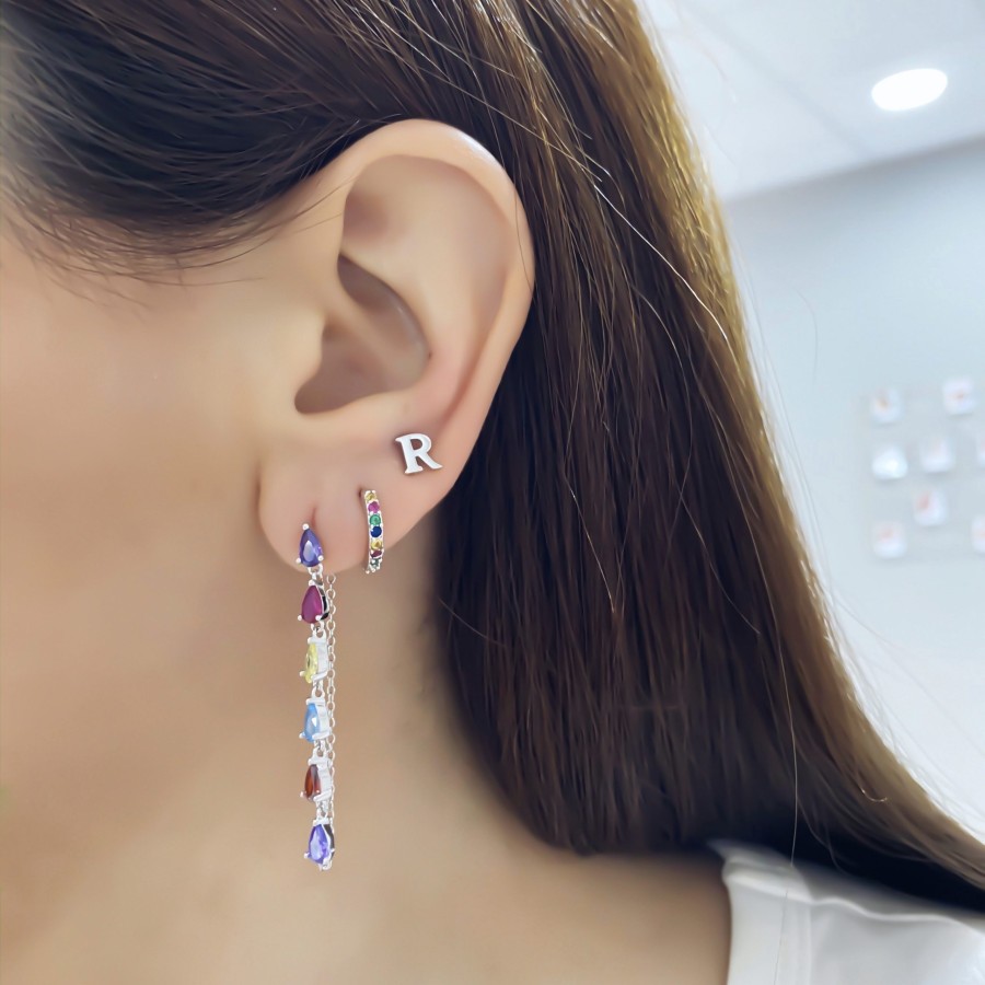 Pendientes Malva