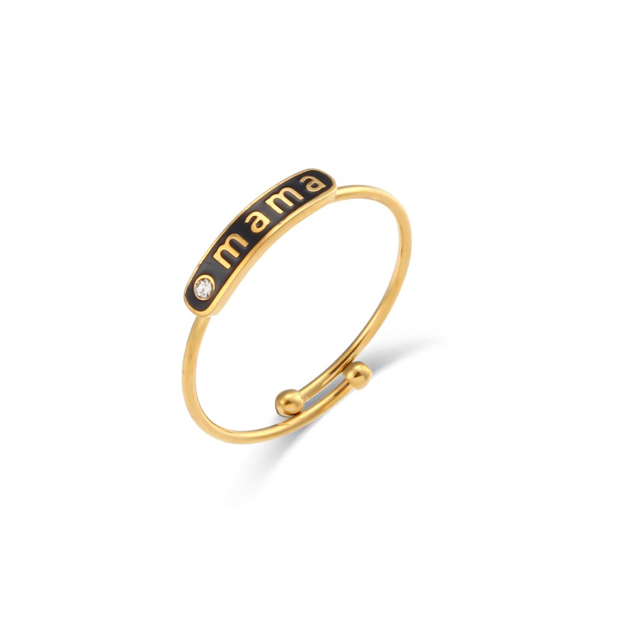Anillo Ajustable Mama Colores Gold...