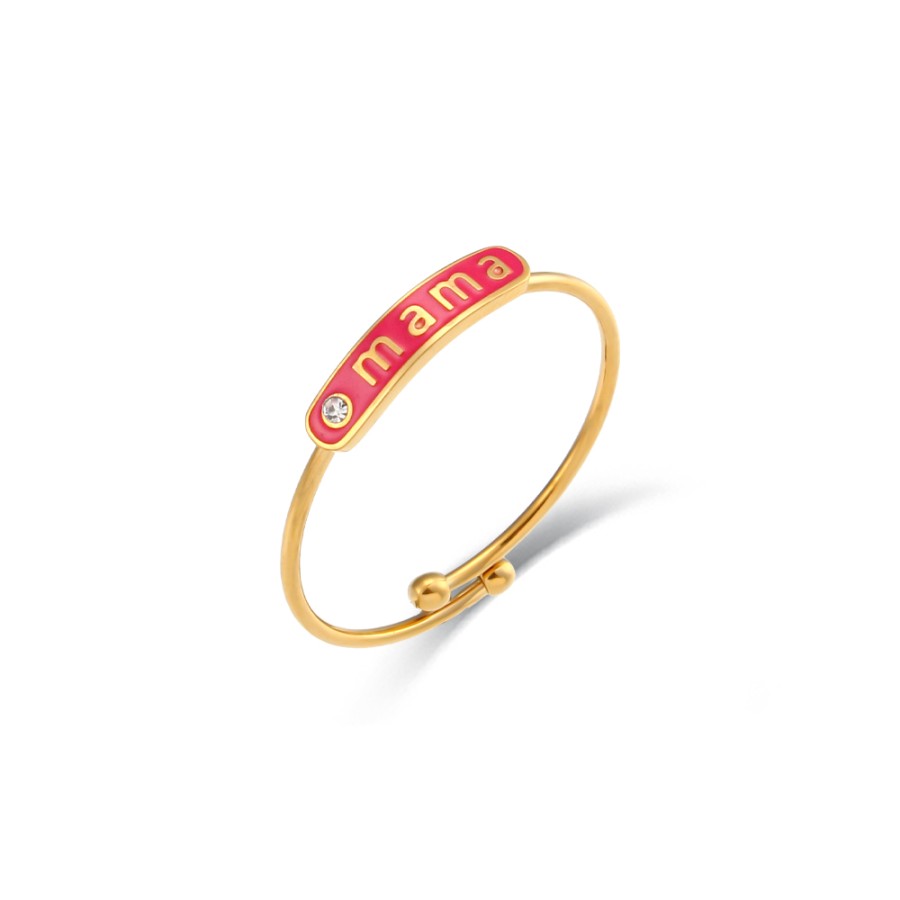 Anillo Ajustable Mama Colores Gold...