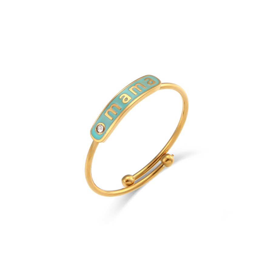 Anillo Ajustable Mama Colores Gold (Elige tu color)