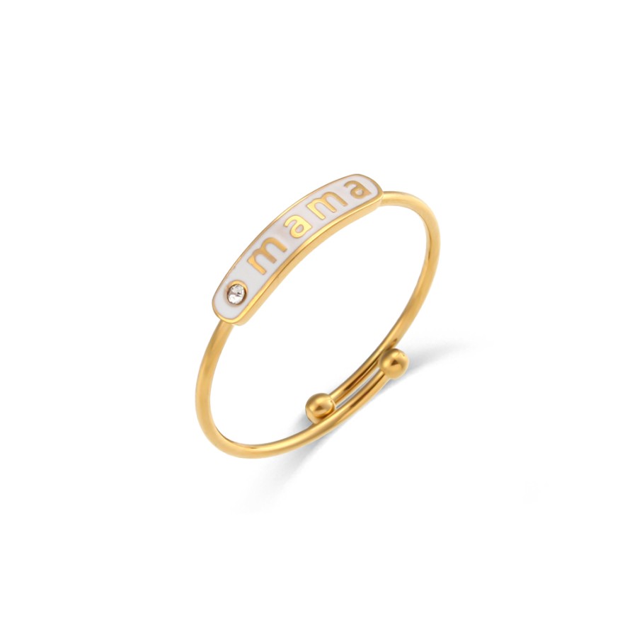Anillo Ajustable Mama Colores Gold (Elige tu color)