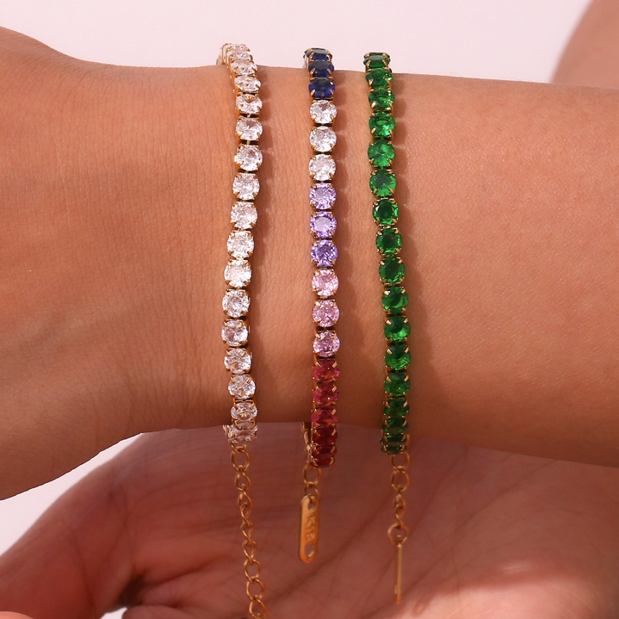 Pulsera Maria Gold (Elige tu color)