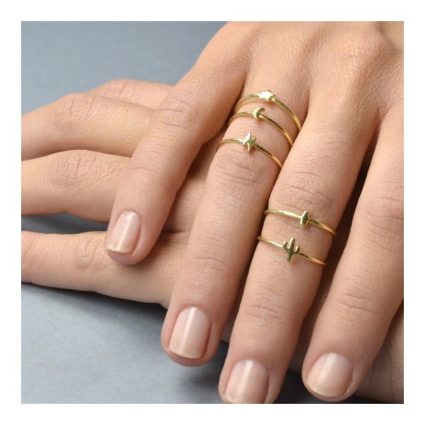 Anillo Estrella Gold 2