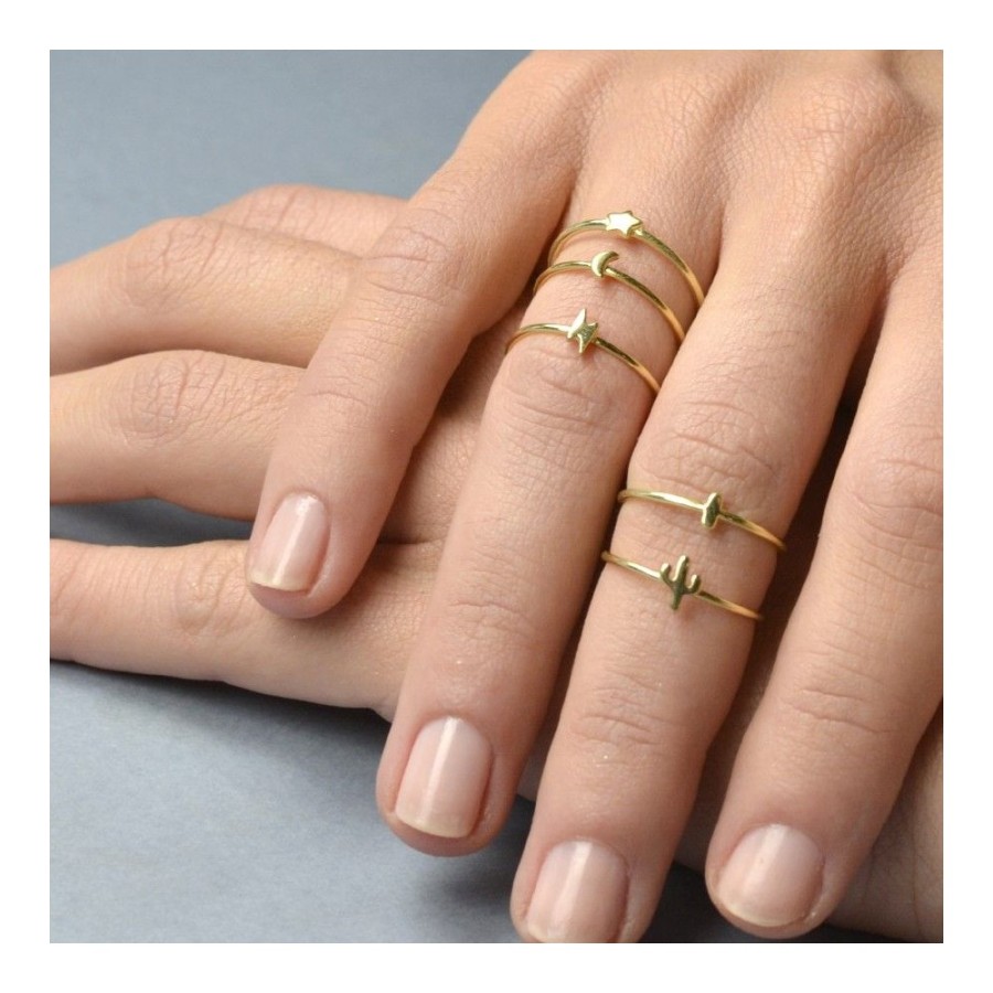 Anillo Estrella Gold