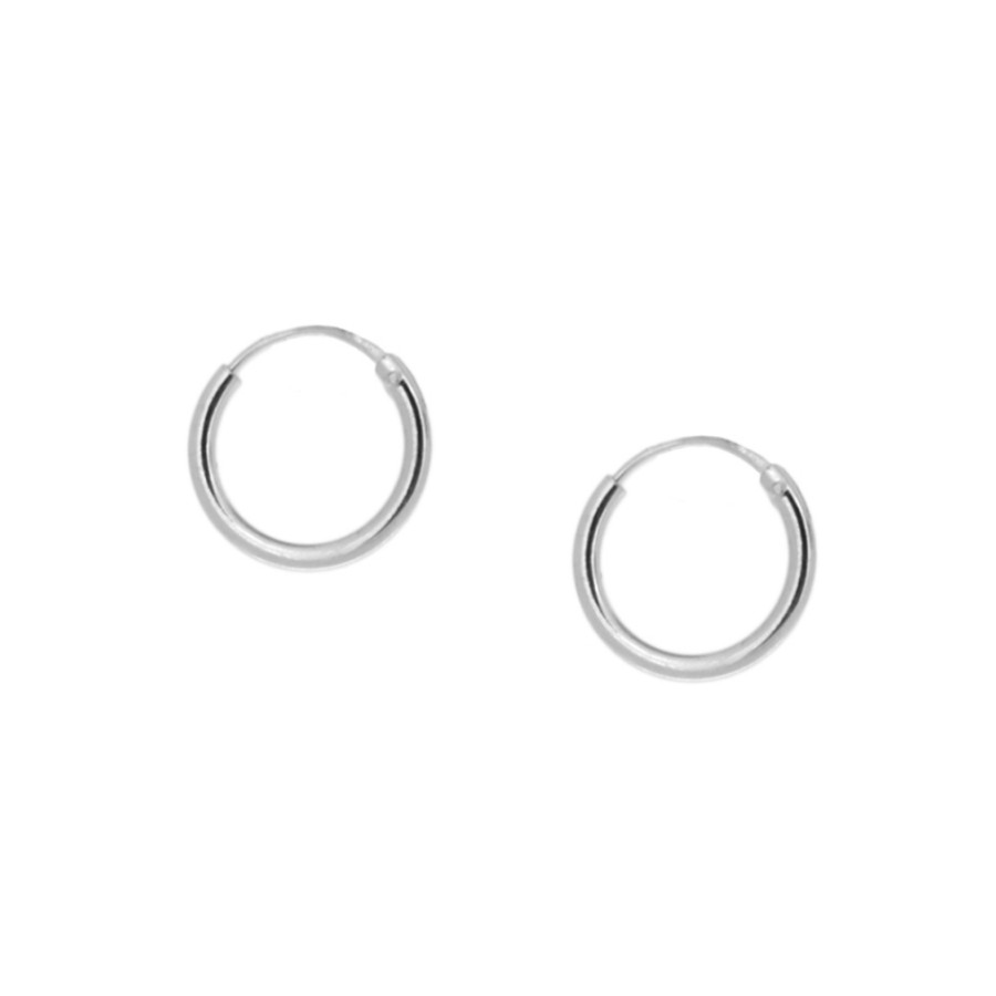 Pendientes Par aros lisos