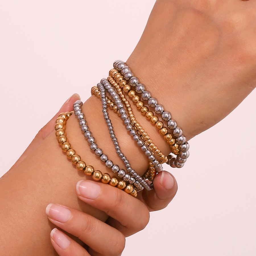 Pulsera Elástica Bolitas