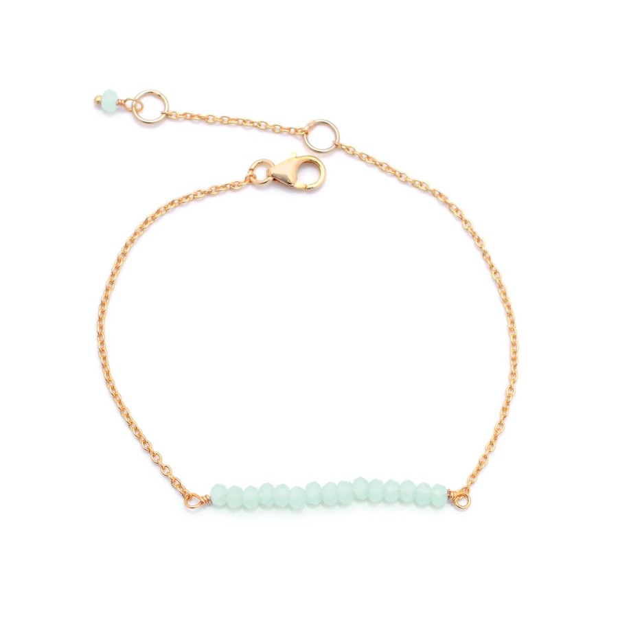Pulsera Minerales Gold (Elige tu favorito)