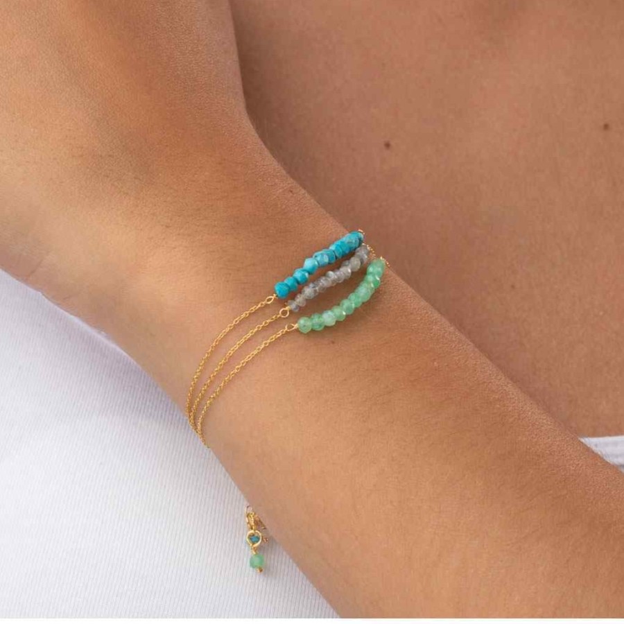 Pulsera Minerales Gold (Elige tu...