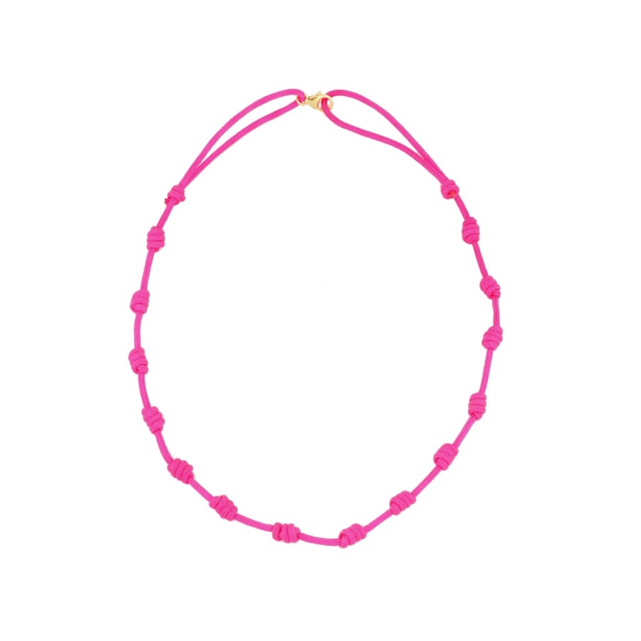 Collar Nudos Gold (Elige tu color)