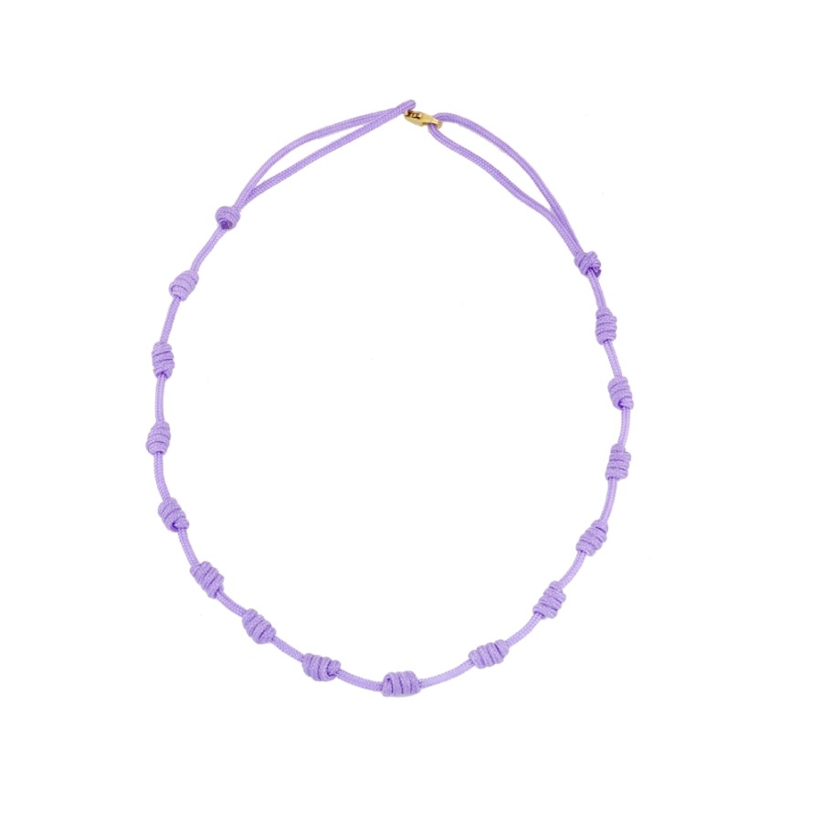 Collar Nudos Gold (Elige tu color)
