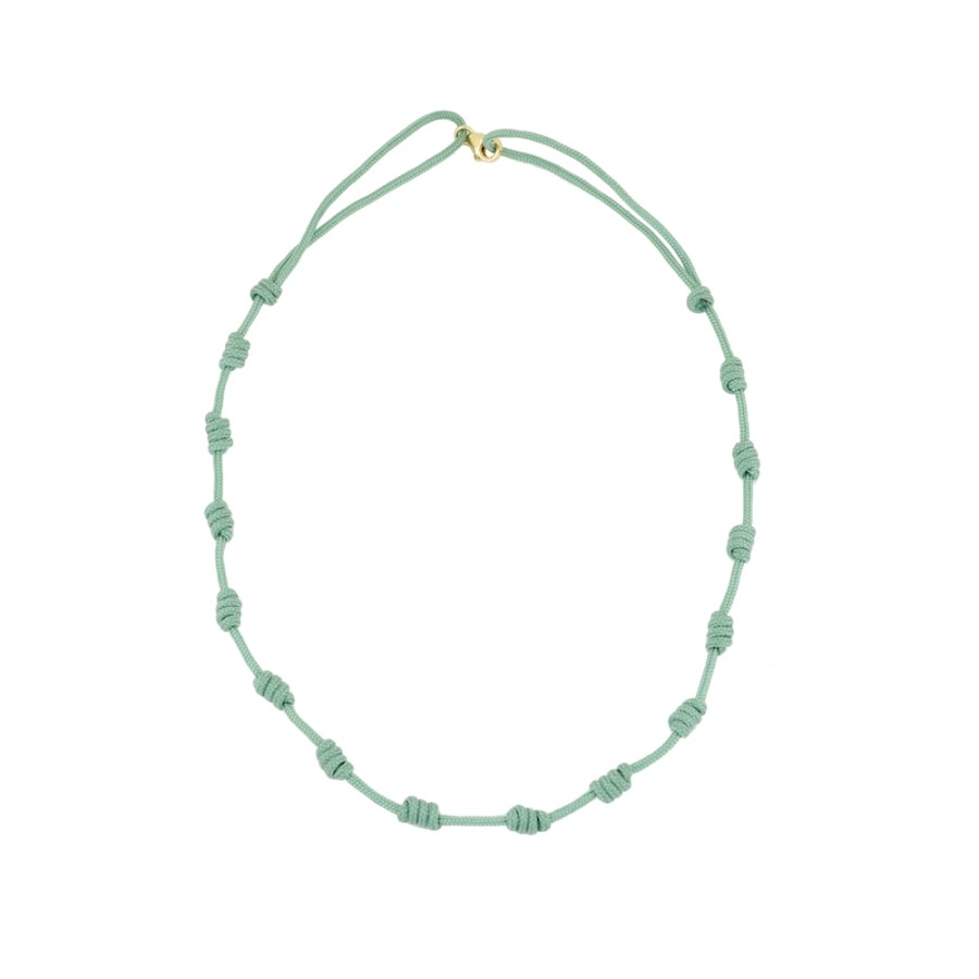Collar Nudos Gold (Elige tu color)