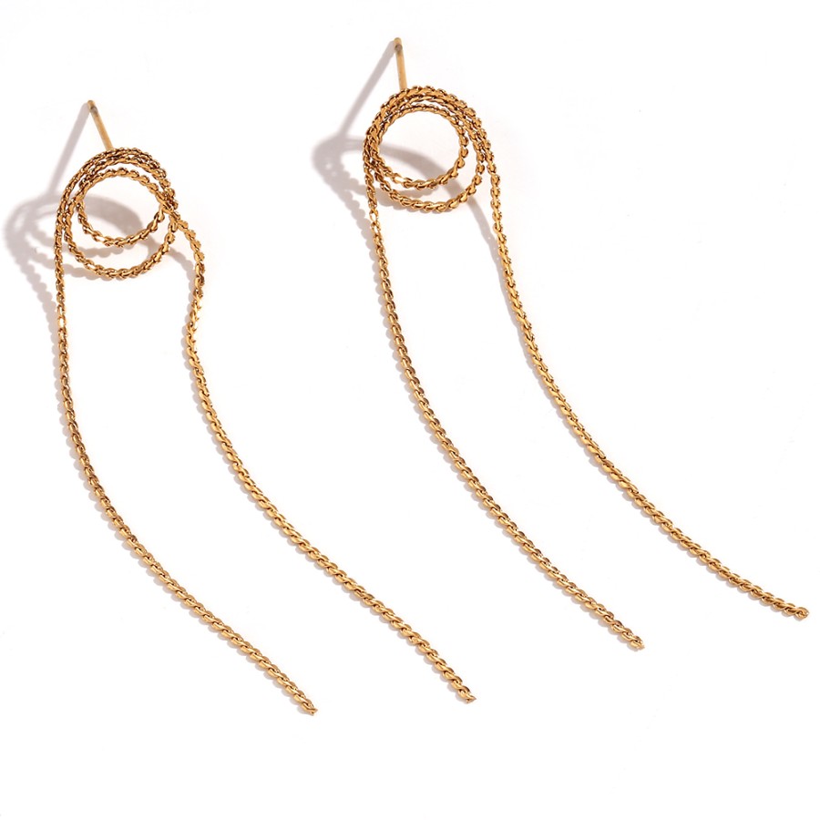 Pendientes Ronilda Gold