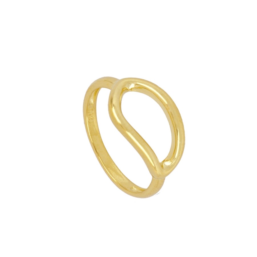 Anillo Abstracto Gold