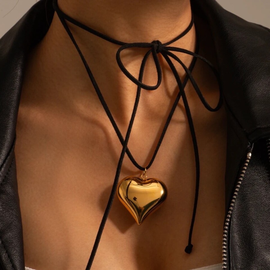 Collar Multiposición Corazón