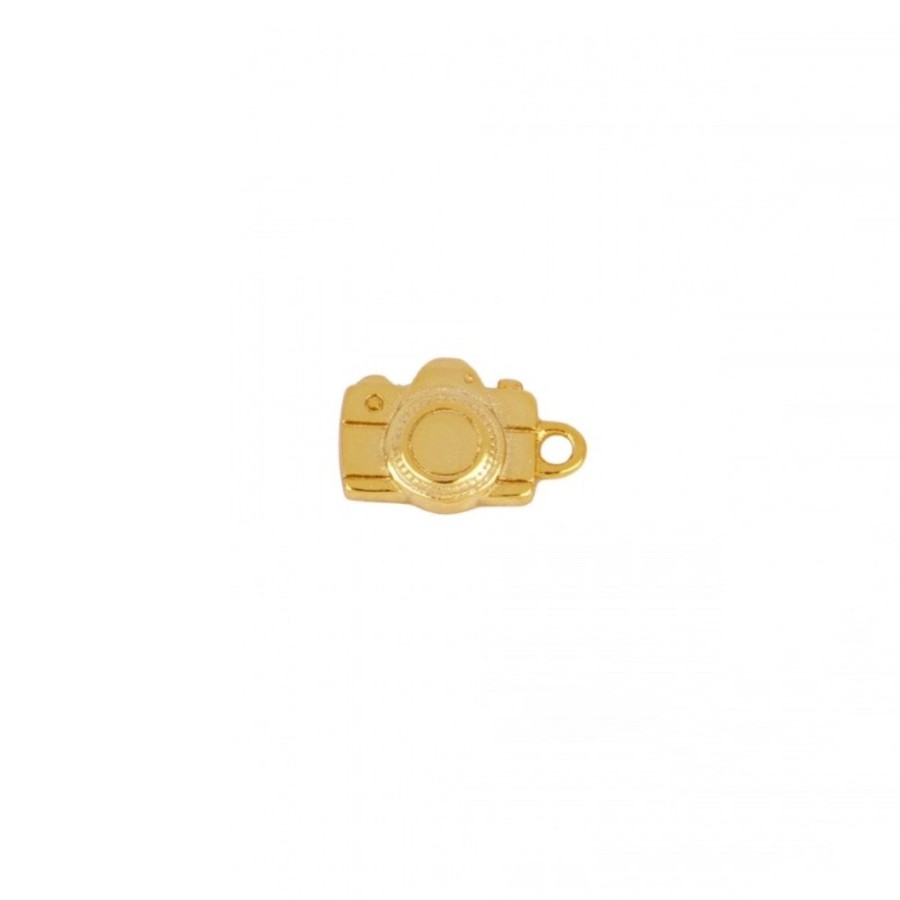 Charm Cámara Gold