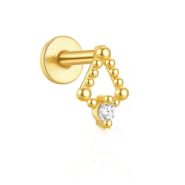 Piercing Triángulo Gold