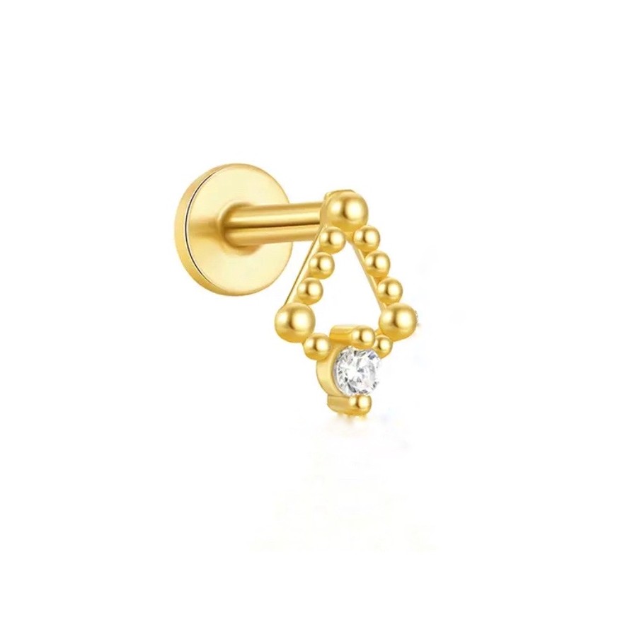Piercing Triángulo Gold
