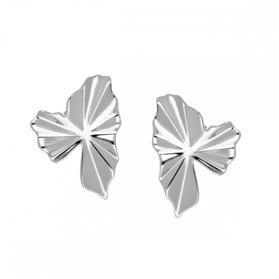 Pendientes Hoja 3 pétalos