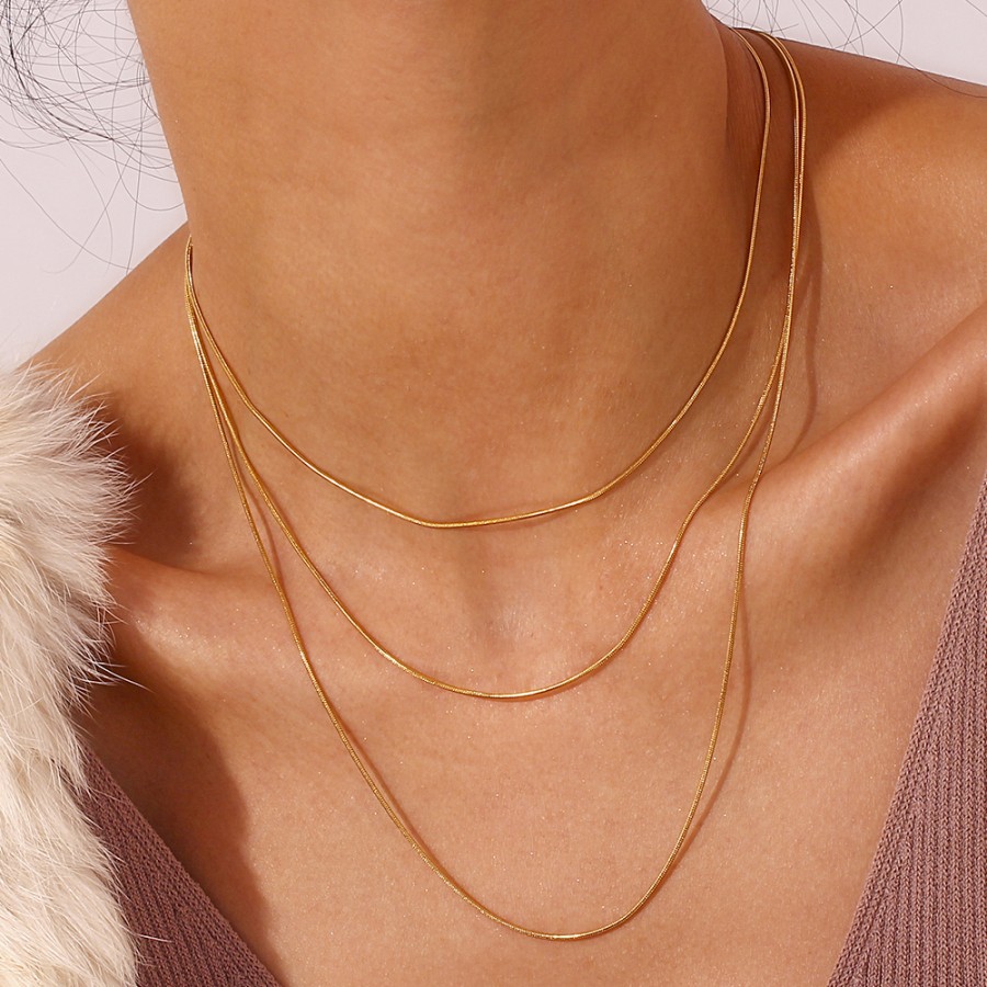 Collar Omega Gold (Elige tu medida)