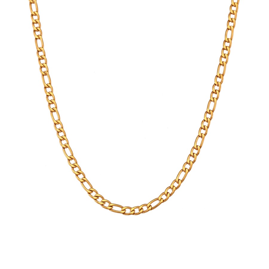 Collar Figaro Gold (Elige tu medida)