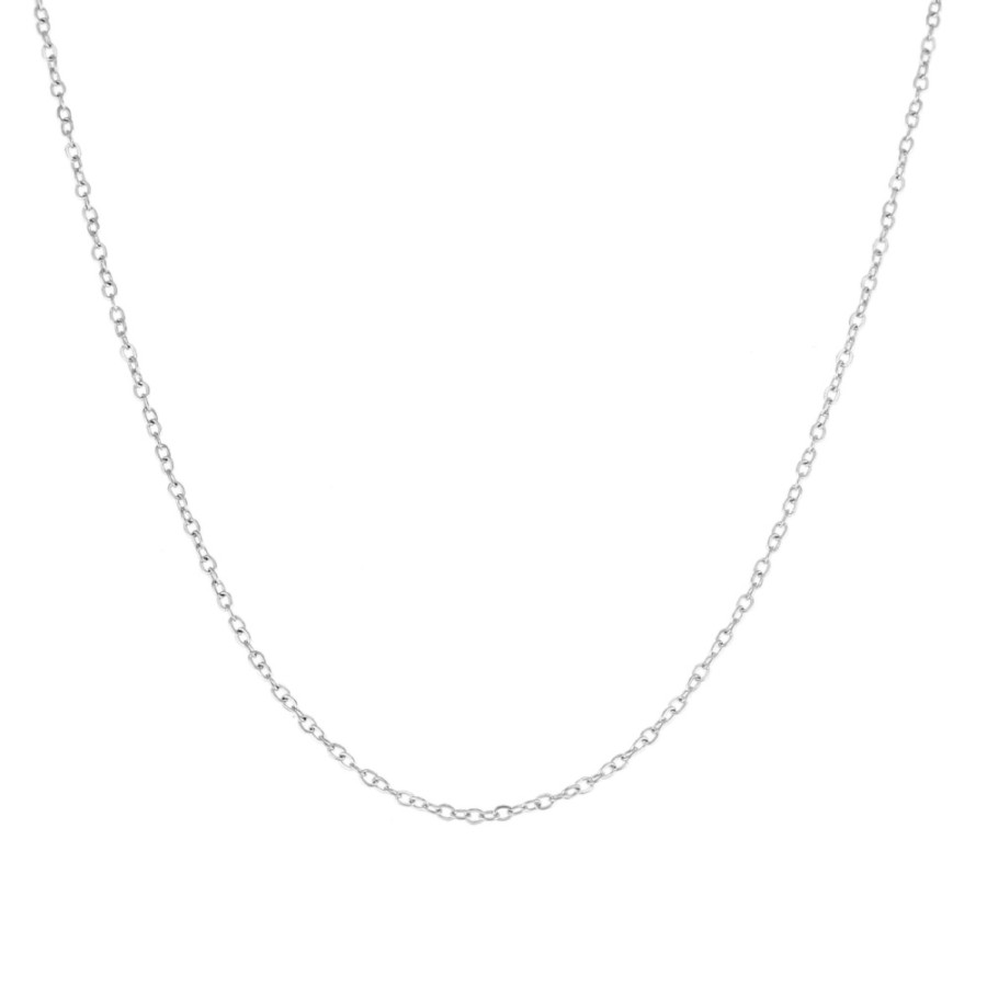 Collar Liso Acero (Elige tu medida)