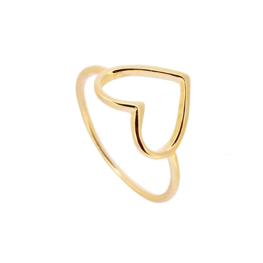Anillo Corazón Gold