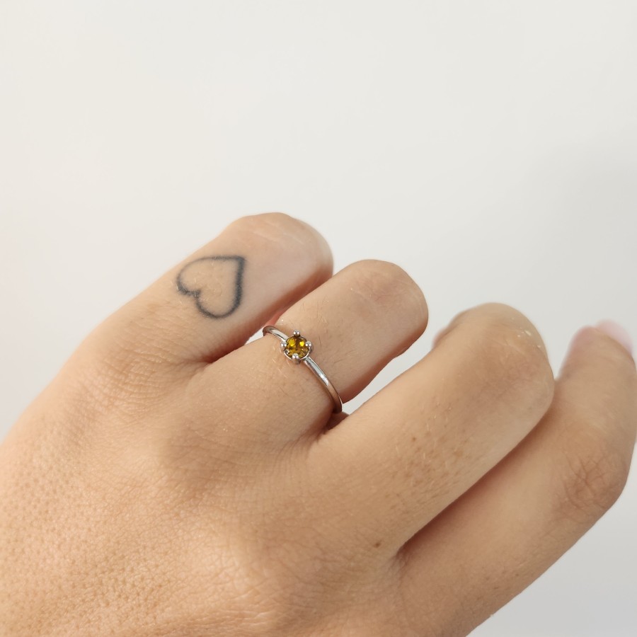 Anillo Circo Naranja TALLA 10