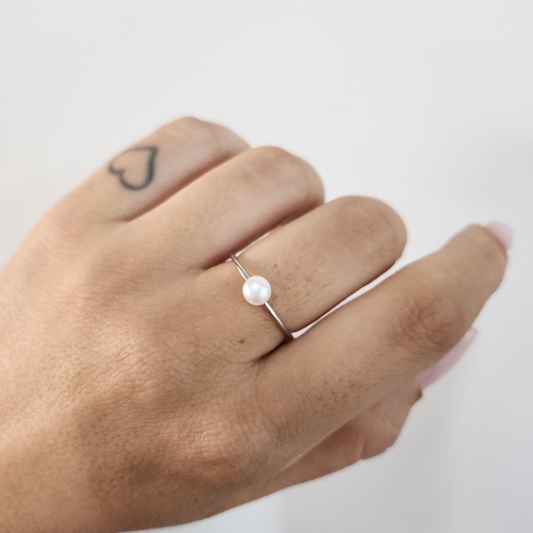 Anillo Perlita TALLA 18