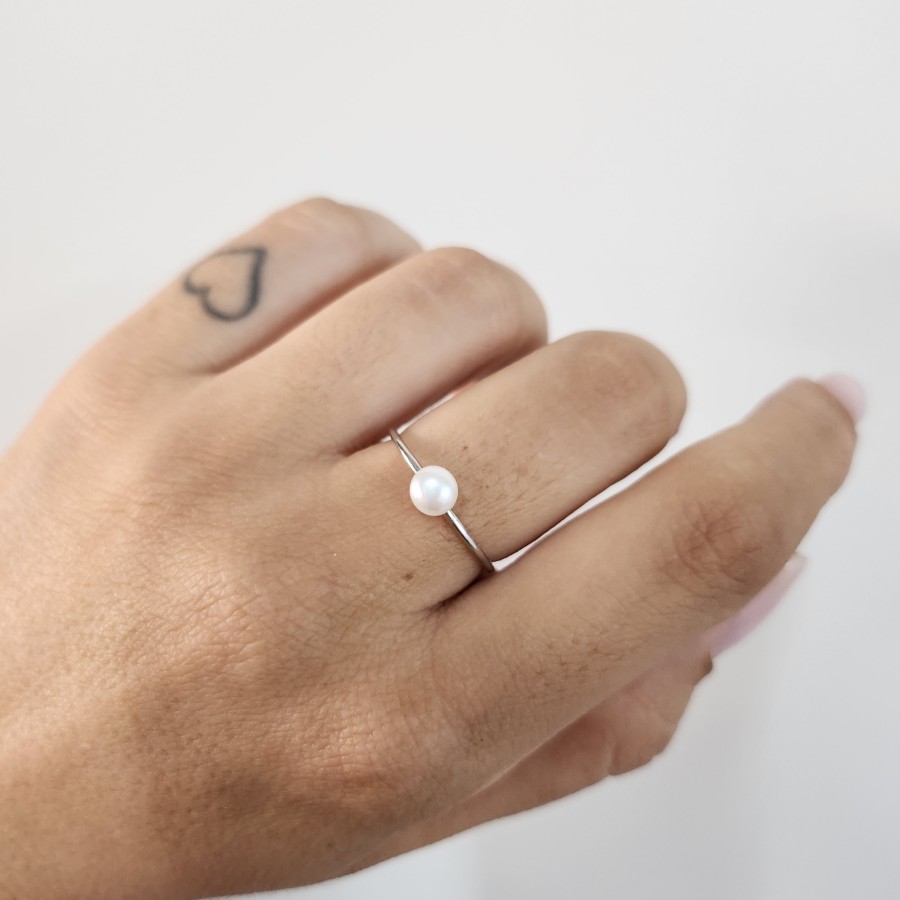 Anillo Perlita TALLA 18