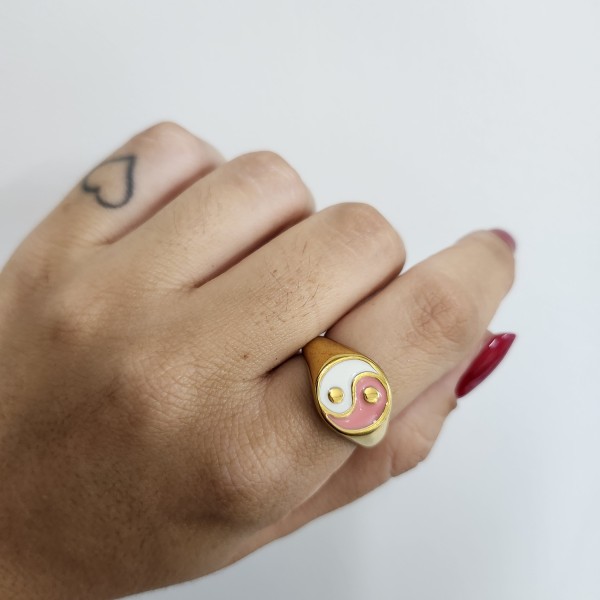 Anillo BIEN Y MAL Gold...