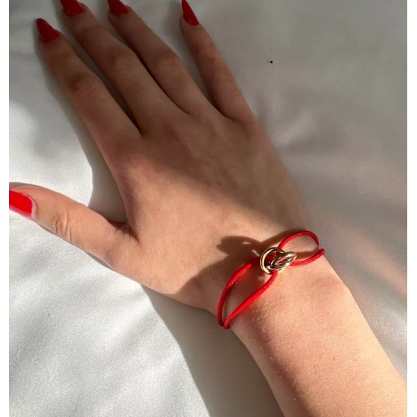 Pulsera Detalle 3 Oros Rosa 2
