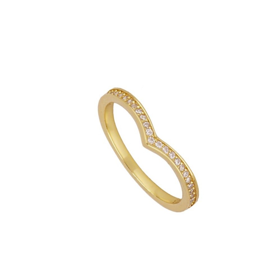 Anillo Anwin Circonitas Gold