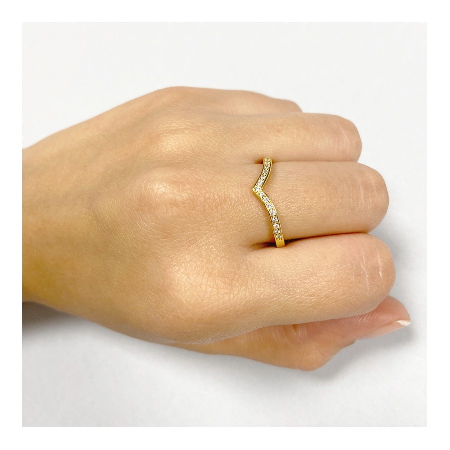 Anillo Anwin Circonitas Gold