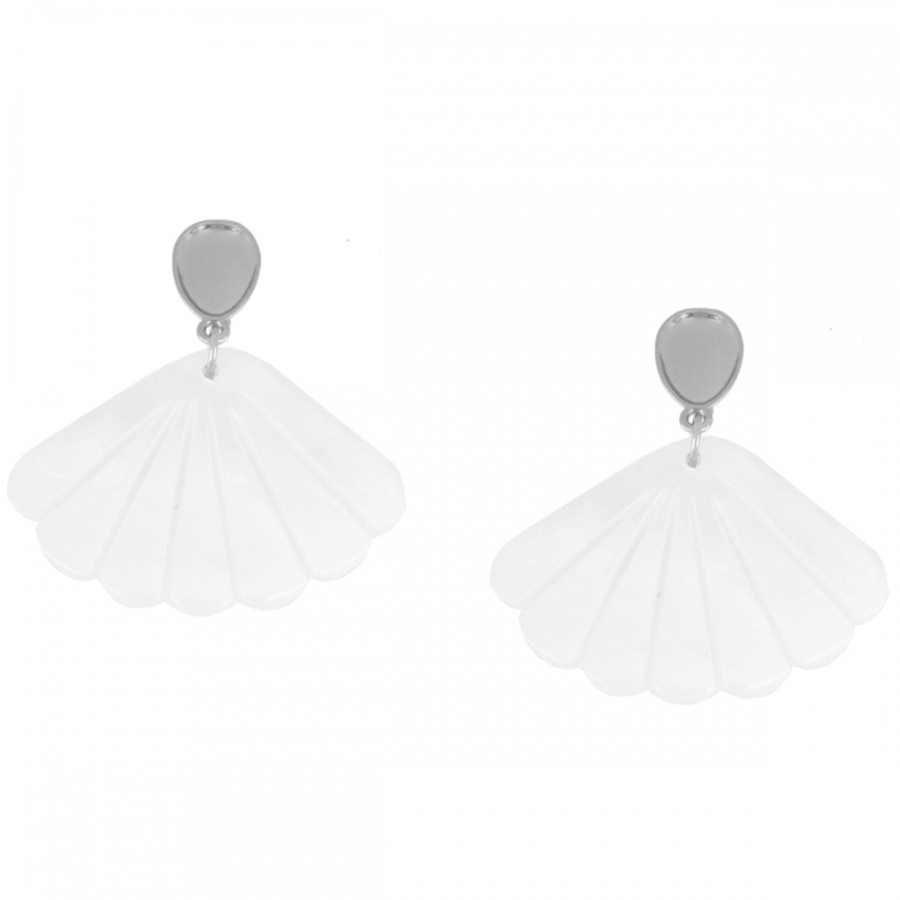 Pendientes Abanico Nácar