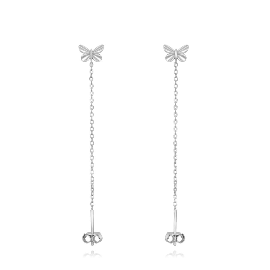 Pendientes Mariposa + Cadena