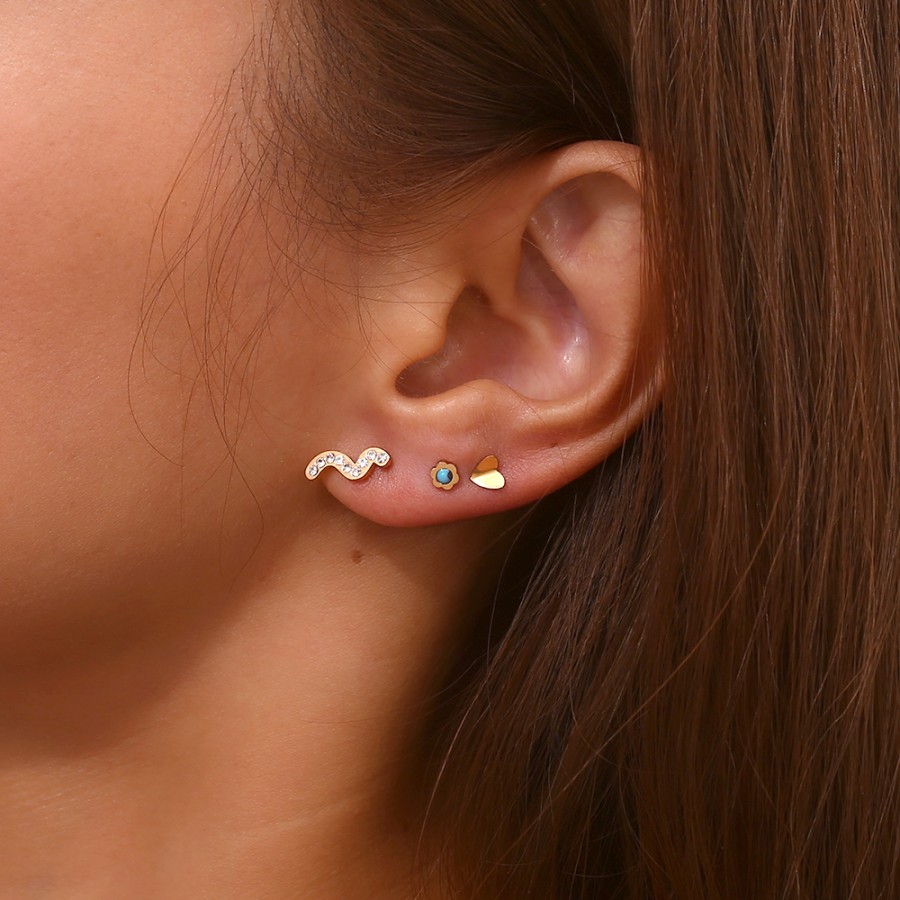Pendientes Corazoncito Gold