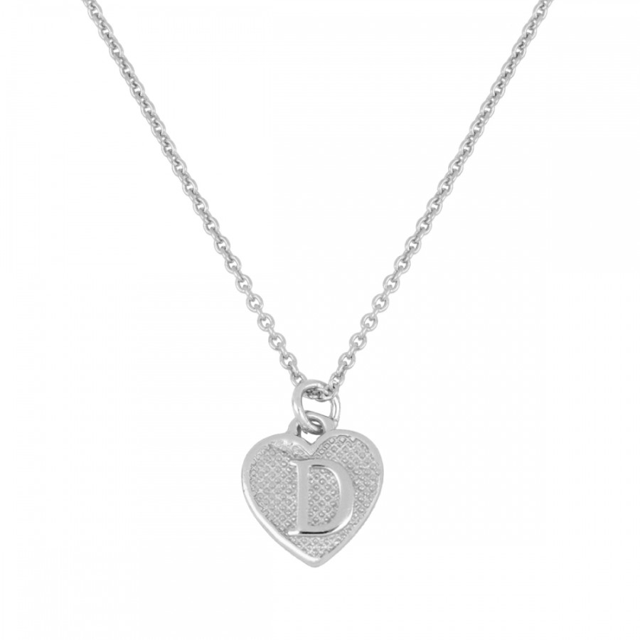 Collar Inicial Corazón
