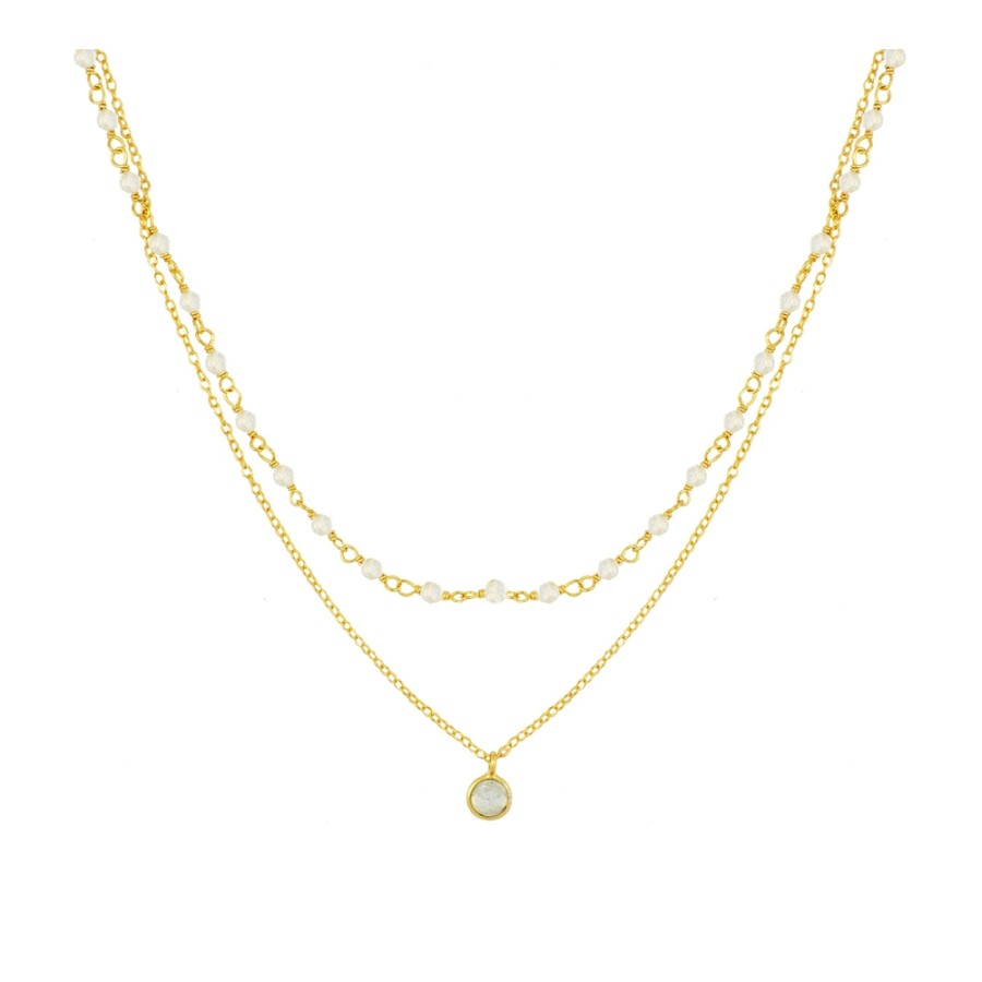 Doble collar Indigo Gold (Elige tu color)
