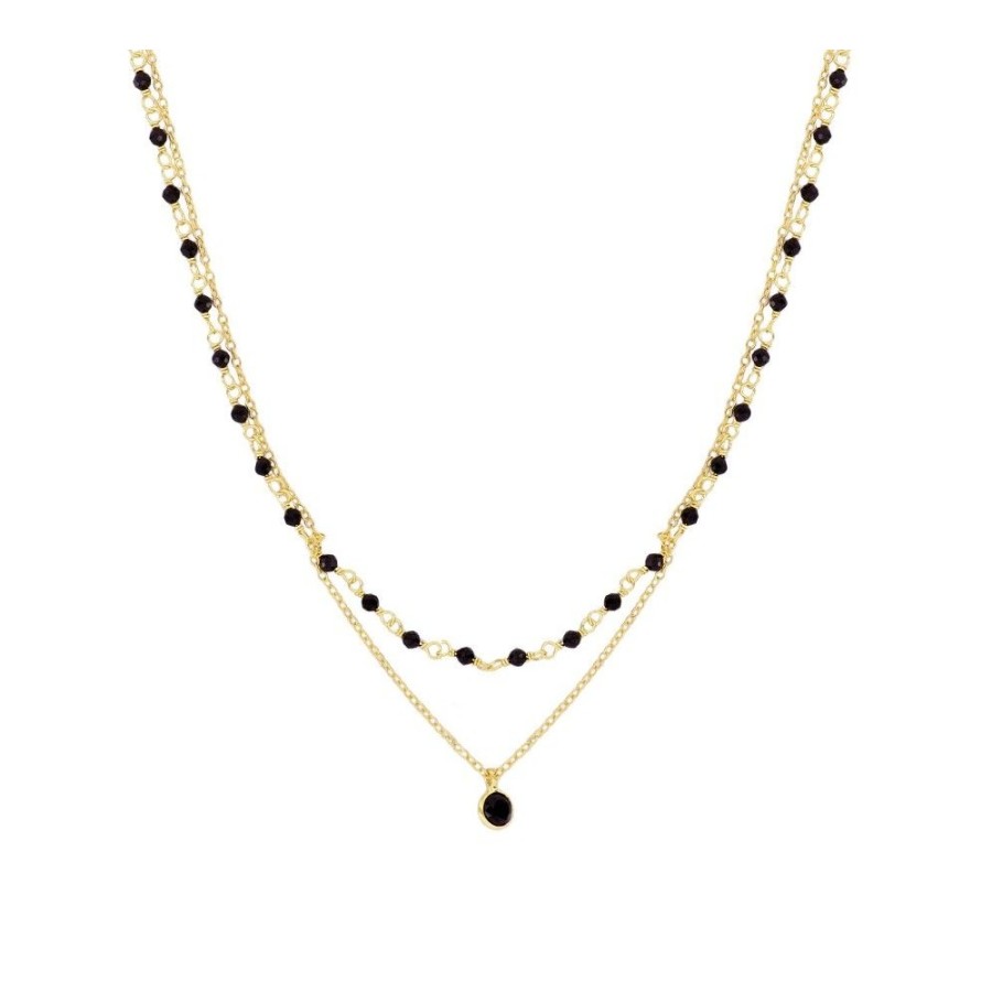 Doble collar Indigo Gold (Elige tu...