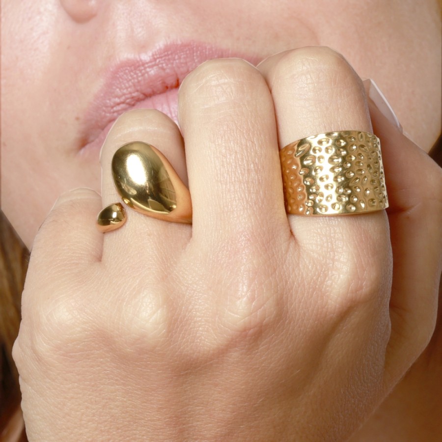 Anillo Súper Gota Gold