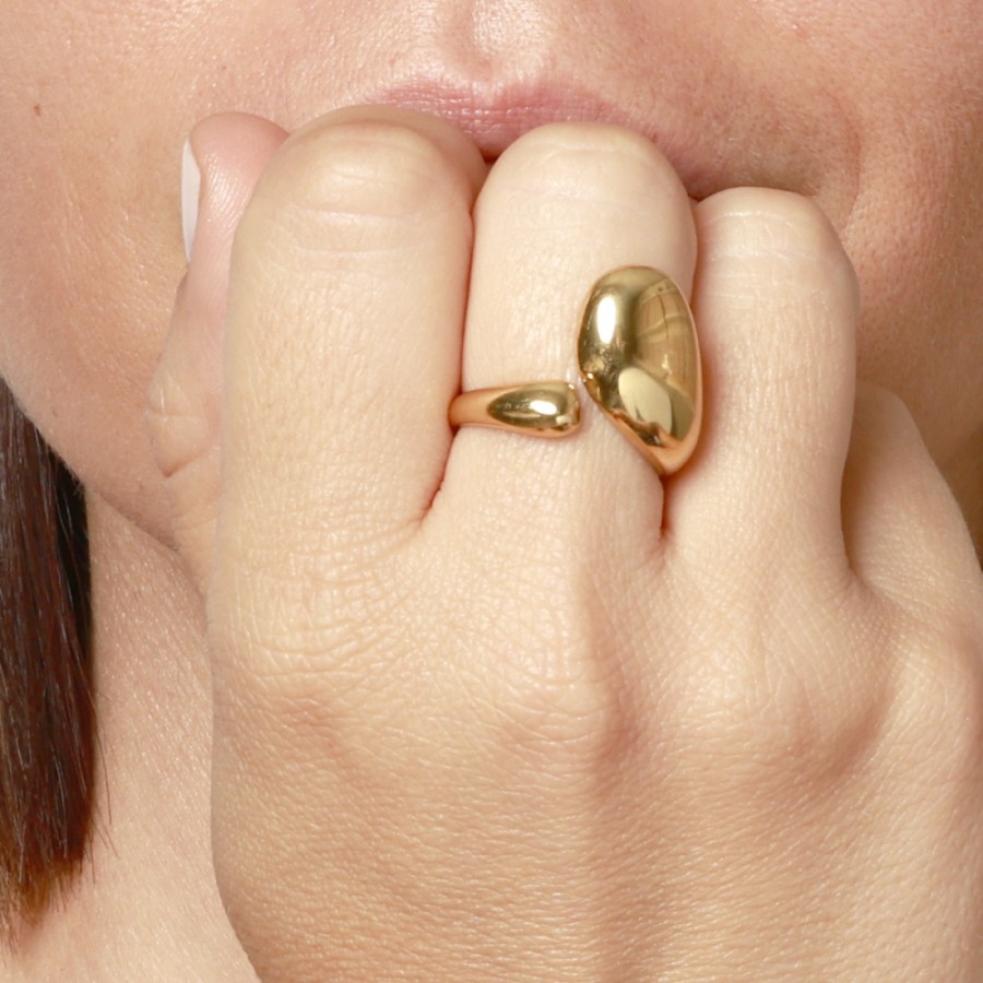 Anillo Súper Gota Gold