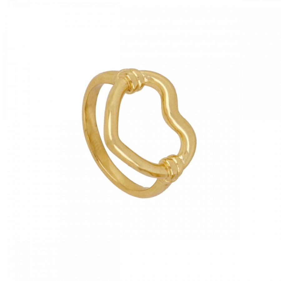 Anillo Heart Gold