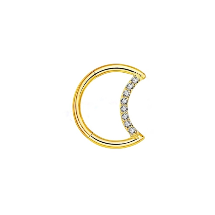 Piercing Lunay Gold