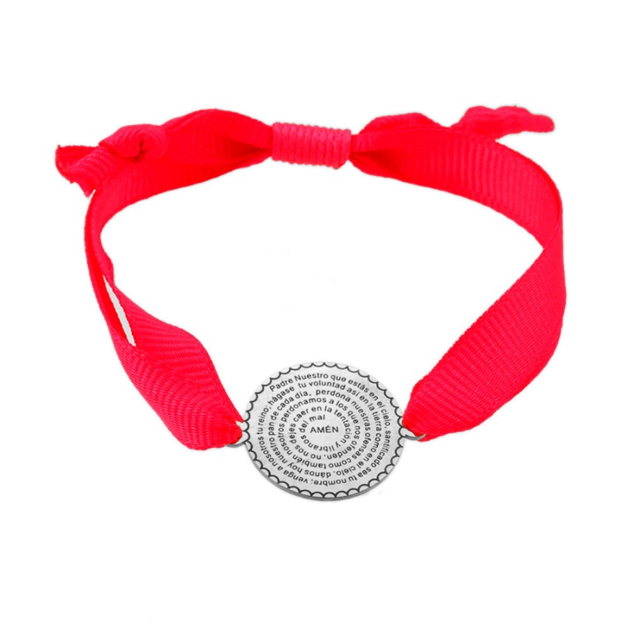 Pulsera Padre Nuestro (Elige tu color)