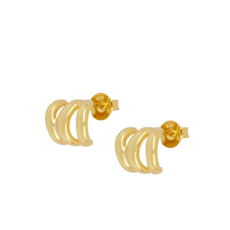 Pendientes Manuela Gold